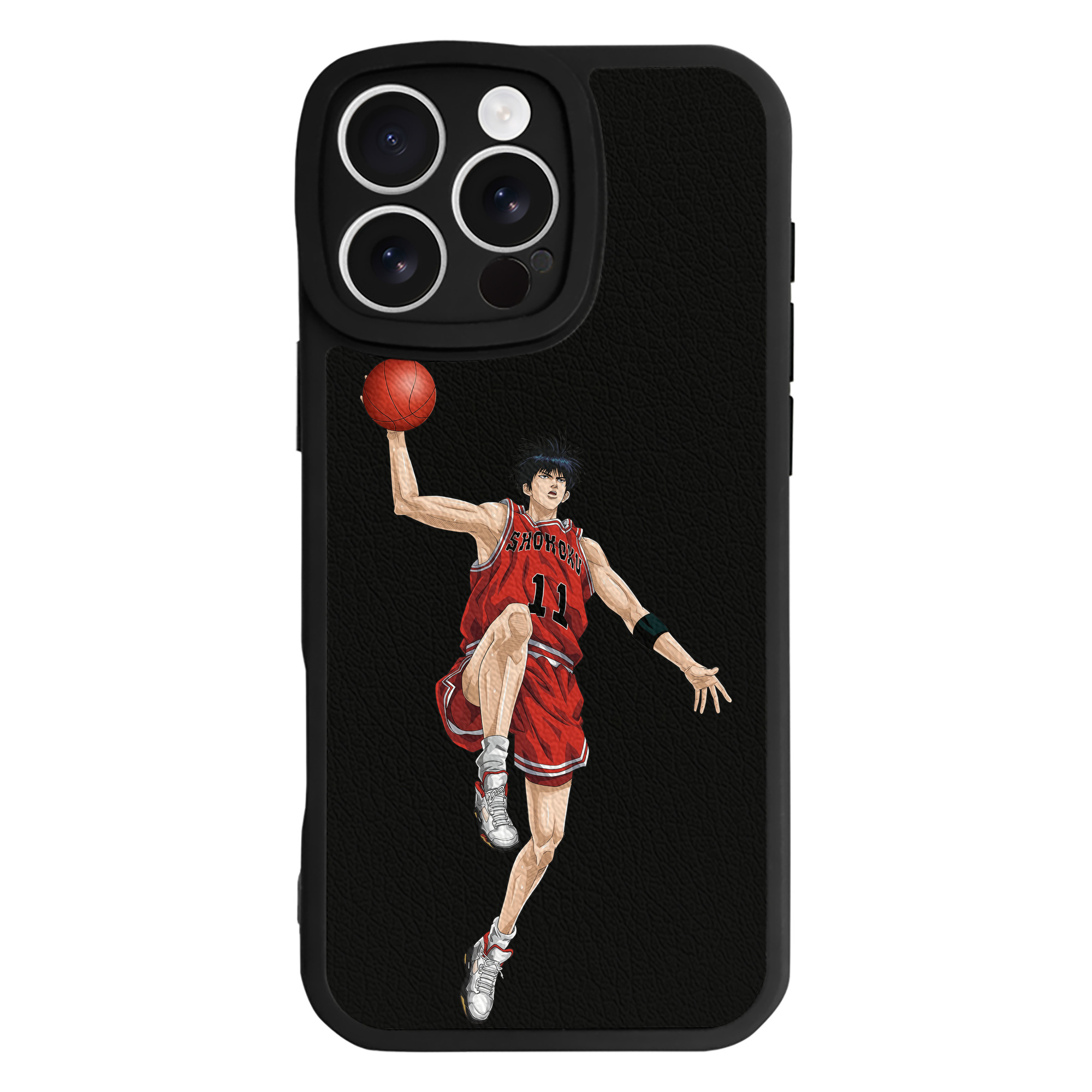 （画像用） SLAM DUNK／スラムダンク 【iPhone 16シリーズ対応】シリコンスマホケース（レザー調） 材質：シリコン